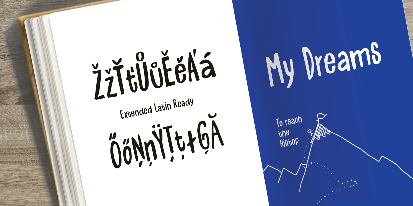 Example font Book Sketch #4